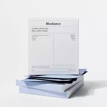 Biodance Hydro Cera-Nol Real Deep Тканевая маска 4P
