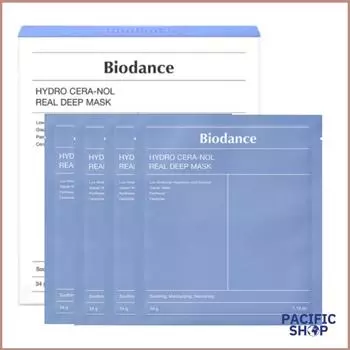 [Biodance] Hydro Ceranol Real Deep Mask 34 г * 4