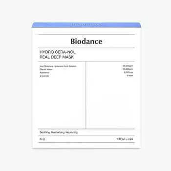 BIODANCE HYDRO CERANOL REAL DEEP MASK 4 листа