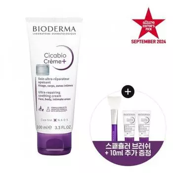 Bioderma [8 25 day special] Bioderma Cicabio Cream+ 100ml plan +5ml 2+spatula brush deep repair cream