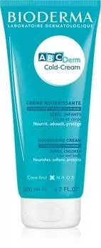 Bioderma ABC Derm Cold-Cream Питательный крем для тела для детей TU прозрачный