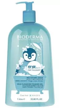 Bioderma ABC Derm Пенящееся очищающее средство 1000 мл