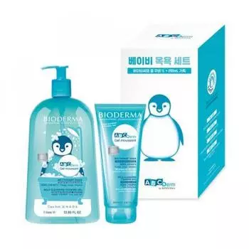 Bioderma Abcderm Gel Unpaired 1l+ 200ml