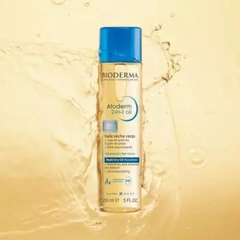 Bioderma Atoderm 2 в 1 Масло 150 мл Проект + Will de Douche 100 мл