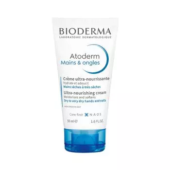 Bioderma Atoderm Hand Cream D 50mL Hand Cream For sensitive skin that repeatedly gets dry No coloring No ethyl alcohol added No parabens added