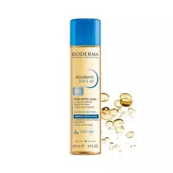 BIODERMA Atoderm Масло 2-в-1 150мл, 3 шт.
