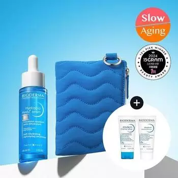 Bioderma Hydrabio Hyalu+ Сыворотка 30 мл специальная (+пухлый чехол для ключей) Hyalu+ Serum Toner Genuine Giveaway Plan