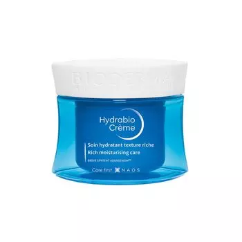 Bioderma Hydrabio Moist Cream 50mL Moisturizing Cream For Sensitive Dry Skin No Coloration No Addition of Ethyl Alcohol No Addition of Parabens