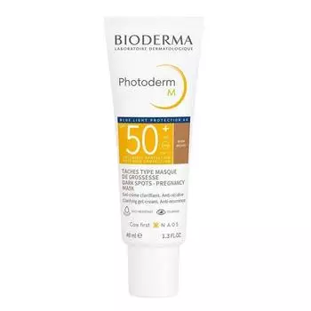 Bioderma Photoderm M Гель-крем Цвет Коричневый Spf50 40 мл