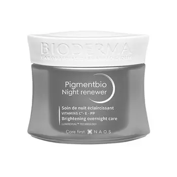 Bioderma Pigmenbio Night Renewer White 50 мл Ночной увлажняющий гель для чистой и блестящей кожи Содержит производные витамина С Богатый цветочный аромат Нет