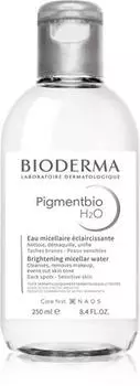 Bioderma Pigmentbio H2O нежная очищающая мицеллярная вода от коричневых пятен TU прозрачный