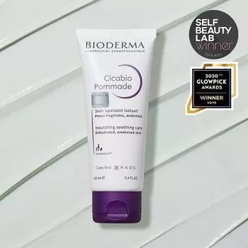 Bioderma Помада Cicabio 100 мл (Восстанавливающий насыщенный бальзам) Cicabio Pomade Single Item