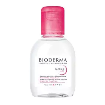 Bioderma Sansibio H2O D 100mL Face Wash Makeup Remover Cleansing Water for Sensitive Skin Fragrance Free No Color Addition No Ethyl Alcohol Added No