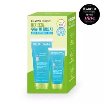 Bioderma Sebium Gel Moussant 200ml+100ml special Sevium Gel Musou limited edition
