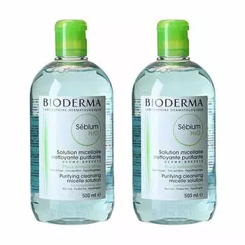 BIODERMA Sebium H2O D 500 мл x 2 флакона набор [продукт]
