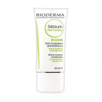 Bioderma Sebium Mat Control Увлажняющее средство для контроля блеска и контроля блеска 30 мл