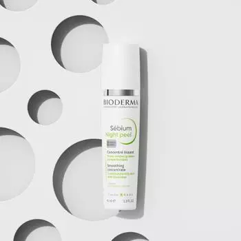 Bioderma Sebium Night Peel 40мл, корейская косметика