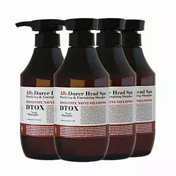 Biodetox DTOX Scalp Shampoo Functional hair loss scalp noni shampoo, 4 packs, 500ml