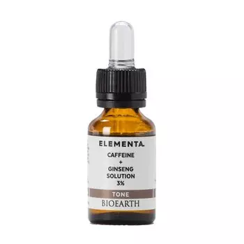 Bioearth Elementa Concentrado Cafeina Женьшень 15 мл