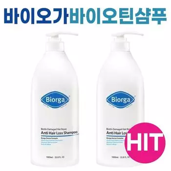 Bioga Biotin Шампунь против выпадения волос, 1 набор, 2 л