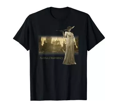 BIOHAZARD VILLAGE GOLD EDITION Domitrescu T-shirt чёрный