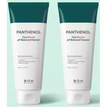 Biohealbo [Biohealbo] *ЛУЧШЕЕ* очищающее средство Panthenol Cica Blemish Mildly Adic Cleanser 250 мл, 200 мл, 2 шт.
