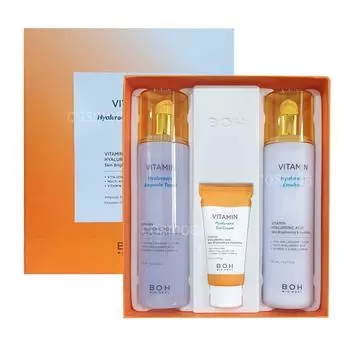 Biohealbo Vitamin Hyaluronic Ampoule Toner 150 мл и Emulsion 150 мл, набор из 2 предметов