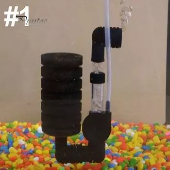 Биохимический губчатый фильтр для аквариума, фильтрация аквариума, биовоздушный насос # 1