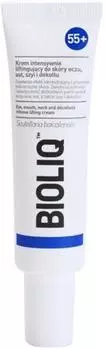 Bioliq 55+ интенсивный крем с лифтинг-эффектом вокруг глаз, губ, шеи и декольте. TU прозрачный