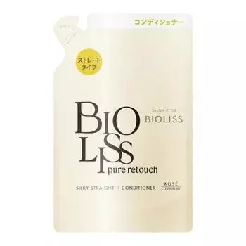 Biolis Pure Retouch Unesara Hair Conditioner Refill 340 мл Straight Type Прямые и гладкие