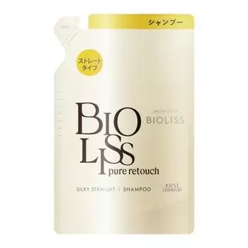 Biolis Pure Retouch Unesara Шампунь Сменный блок 340 мл Прямой тип Прямые и гладкие
