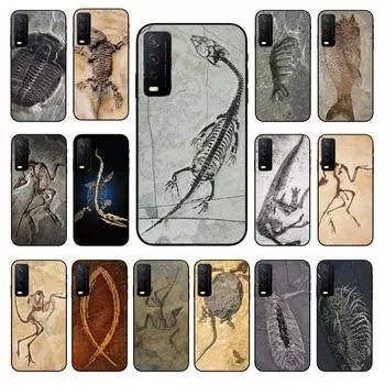 Биологические ископаемые Растение Динозавр Рыба Черепаха Для vivo Y31 Y30 Y33S Y11S Y12S Y17 Y20S Y21S Y1S Y53S Y15 Y91C V23 Чехлы coque VIVO Y1S