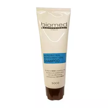 Biomed Professional Real Refreshment Cool Shampoo Portable, 100ml, 2 units