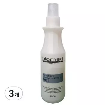 Biomed Professional Volume Superior Hair Mist, 250ml, 3 pieces