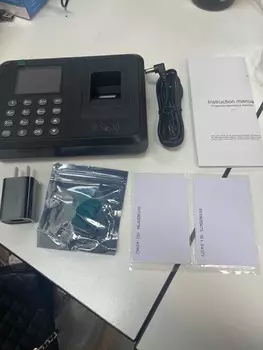 Биометрическая машина учета рабочего времени для сотрудников, поддержка машины контроля доступа 1000 шт. US Plug