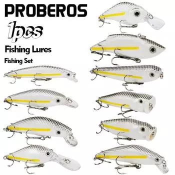 Биомиметическая искусственная приманка Minopopa, пластиковая жесткая приманка, биомиметическая искусственная приманка, погружной карандаш, принадлежности для рыбалки CZ010