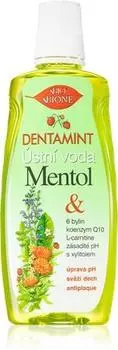 Bione Cosmetics Dentamint Menthol bain de bouche TU прозрачный