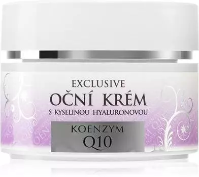 Bione Cosmetics Эксклюзивный крем для глаз с гиалуроновой кислотой Q10 TU прозрачный