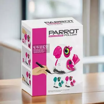 Bionic Parrot Toys, New Parent-child Toys, Early Education Children s Toys синий