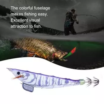 Bionic Shrimp Baits 12 см 14,3 г Светящаяся приманка для ловли рыбы для любителей (фиолетовый)