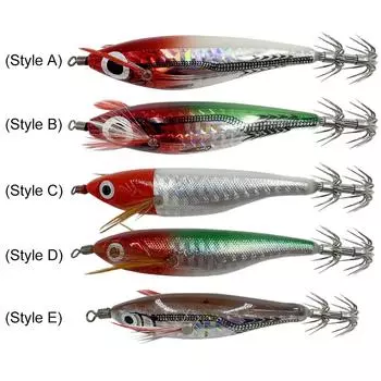 Бионические приманки для креветок с горизонтальным свечением Kunstkder fr Nachtangeln im Swasser Style A