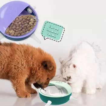 Бионическое устройство для самостоятельного кормления, молочная миска с 4 сосками, кормушка для кормящих щенков, кормушка для кормления щенков, щенков, котят, кошек розовый