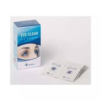 BioOptics Eye Clean Lid Cleaner, 30 подушечек, 60 мл, 1 шт.