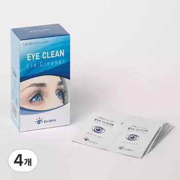 BioOptics iClean Lid Cleaner Eyelid Cleanser 30p, 60ml, 4 units