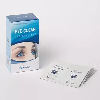 BioOptics iClean Lid Cleaner Очищающее средство для век 30 шт, 60 мл, 1 шт.