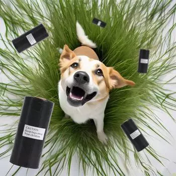 Биоразлагаемые разноцветные пакеты для собачьих какашек - Компостируемые пакеты для отходов домашних животных из кукурузного крахмала Bulk (Labeling Supported)