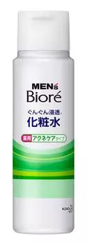 Biore Быстропроникающий лосьон для лечения акне, лечебный, 180 мл, набор из 5 предметов [Kao] для мужчин