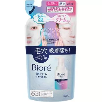 Biore Foam Cream для снятия макияжа, сменный блок 170 мл