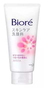 Biore Skin Care очищающий скраб для лица в наборе 2 шт. 130 г [оптовая закупка] (х 2)