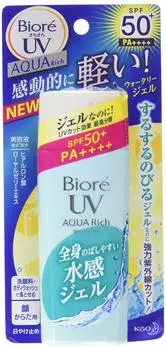Biore Smooth UV Aqua Rich Watery Gel 90ml SPF50+/PA++++ [product]